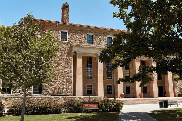 Boulder Colorado Července 2019 Exteriér Knihovny Norlin Univerzitě Coloradu Boulder — Stock fotografie