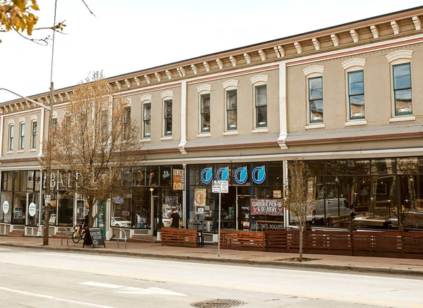 Denver Colorado May 1St 2020 Commercial Businesses Restaurants Lower Highlands — Stock Photo, Image