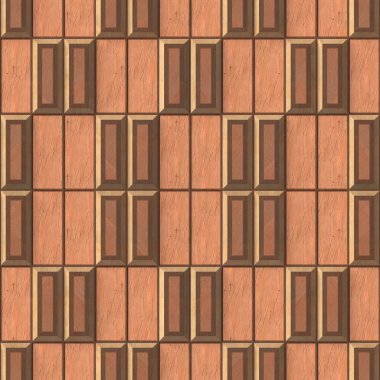 3D model, ahşap doku, kesintisiz