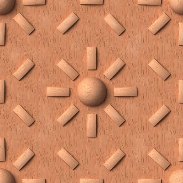 3D ξύλινο μοτίβο, άνευ ραφής — Φωτογραφία Αρχείου
