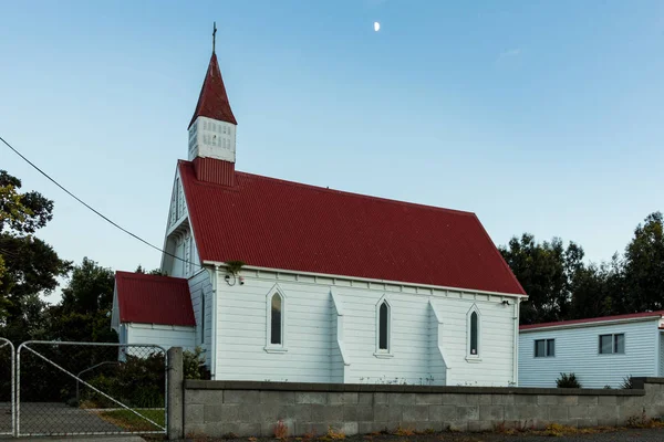 Linton träkyrka — Stockfoto