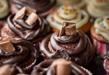 Nefis çikolata cupcakes