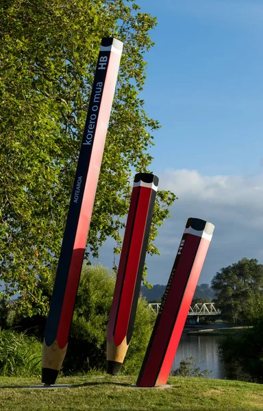 Whanganui Tres lápices —  Fotos de Stock
