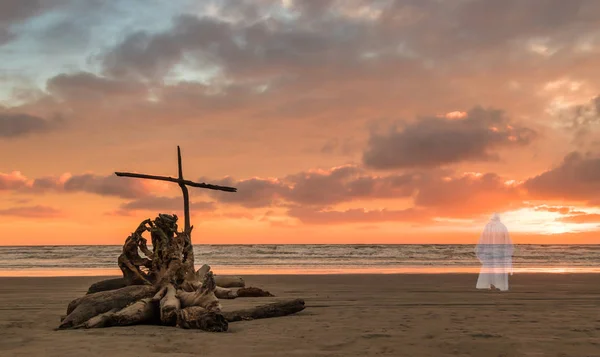 Keselamatan Beach Sundown — Stok Foto