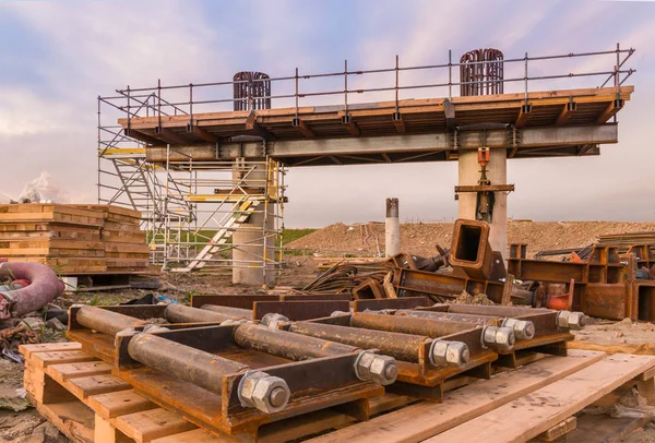 Construction Bridge — Stock Photo, Image