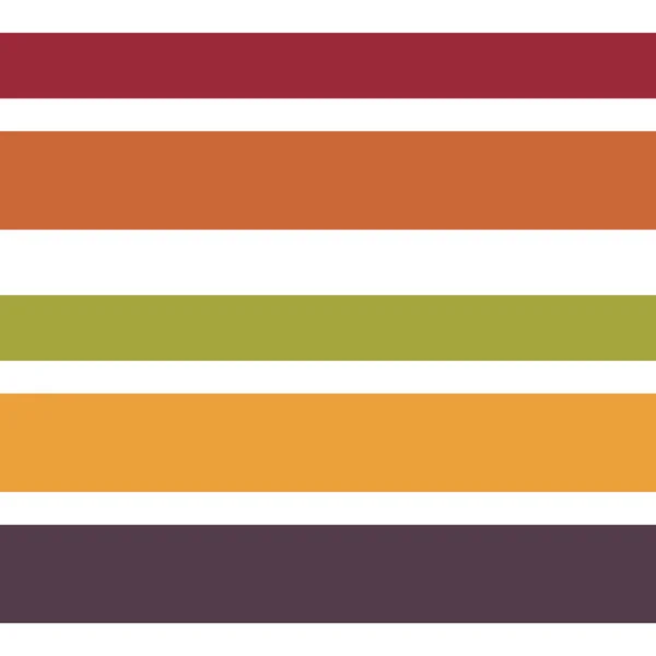 Бесшовный рисунок из красочных горизонтальных линий — стоковый вектор