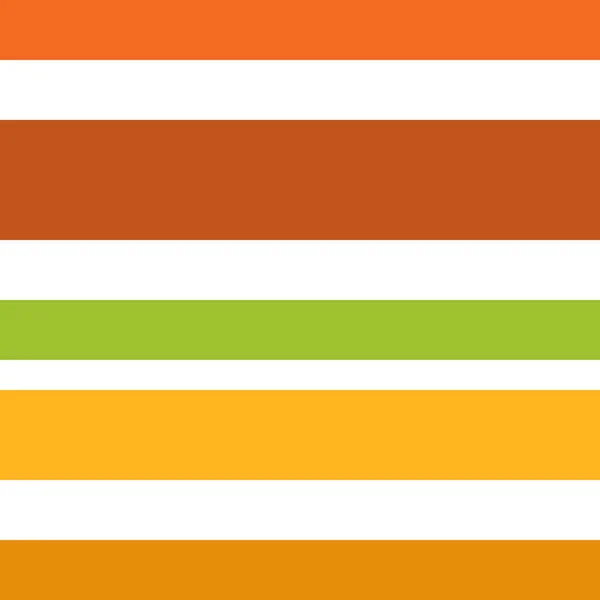 Naadloze patroon gemaakt van kleurrijke horizontale lijnen — Stockvector