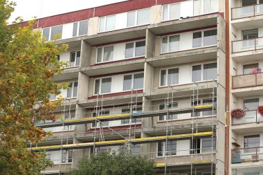 Eski sosyalist ev düz (panel ev) reconstruion altında