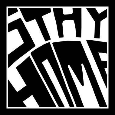 Soyut stil siyah beyaz kontrast karantina izolasyonu covid-19 coronavirus ile evde kalın.