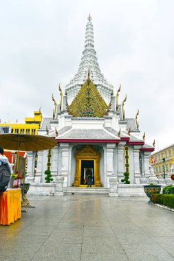 2 Kasım 2019 'da Bangkok Şehri Sütun Tapınağı manzarası