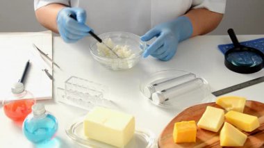Süzme peynir tarım laboratuvar