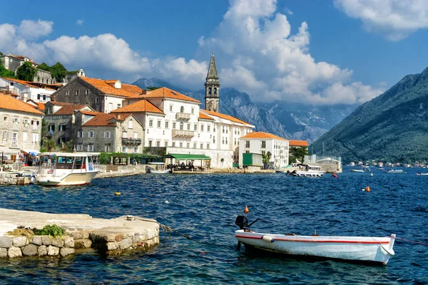 Ville historique de Perast, baie de Kotor, Monténégro Photo De Stock