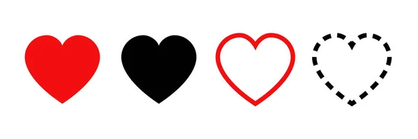 Ikona Srdce Izolované Bílém Pozadí Lineární Vektorová Ilustrace Miluju Svatební — Stockový vektor