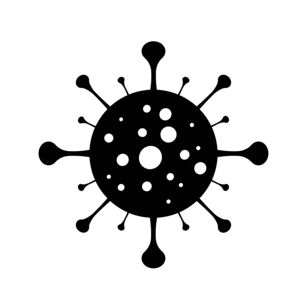 Icono Aislado Vector Coronavirus 2019 Ncov Signo Vectorial Símbolo Signo — Archivo Imágenes Vectoriales