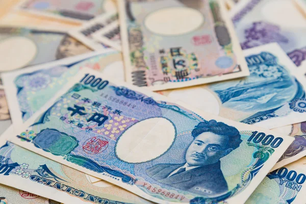 BAckground of Japanese currency notes