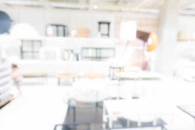 Ev yaşam alışveriş merkezi mağaza arka plan bulanık