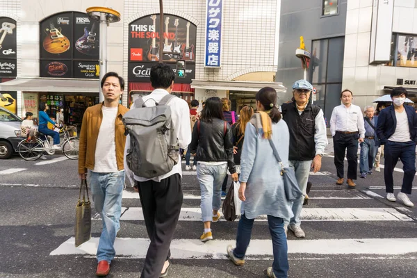 Tokio Japan Oktober 2016 Shibuya Ist Das Einkaufsviertel Das Den — Stockfoto