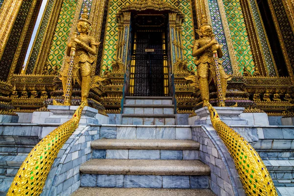 Wat Phra Kaew Templo Gran Palacio Del Buda Esmeralda Bangkok —  Fotos de Stock