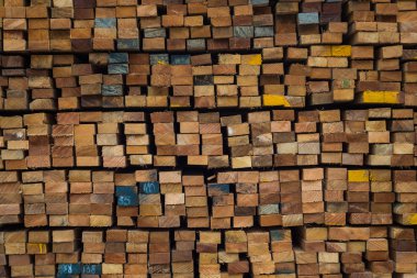 Pil fabrika işleme ahşap Ahşap kesilmiş