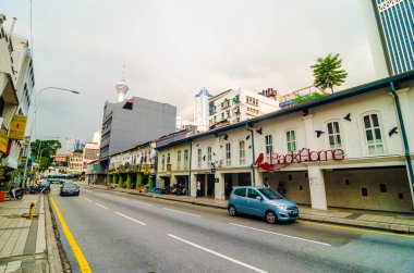 KUALA LUMPUR MALAYSIA - 25 Oct, 2014: View of Bukit Bintang area in Kuala Lumpur, Malaysia on 25 October 2014.
