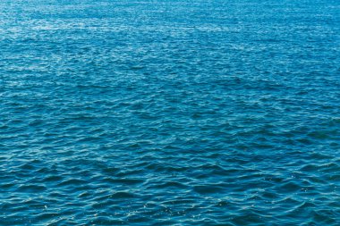 Mavi deniz su yüzey arka plan, dalga deniz