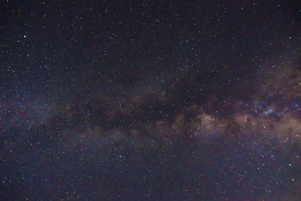 Milky Way Galaxy Dark Sky Deep Night Space Universe — Stock Photo, Image