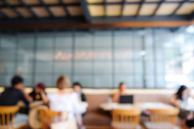 Müşteriyle yapılan vintage tonned, yiyecek ve içecek arka plan bulanık cafe