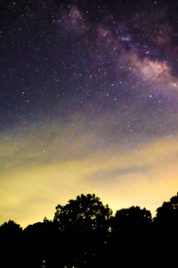 Samanyolu galaksi Bulutsusu gece fotoğraf, Astrophotography