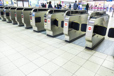 Giriş makine Tren İstasyonu: tokyo, Japan