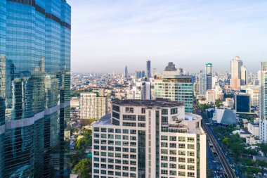 Mimari modern ofis Bina Cityscape Bangkok, Tayland