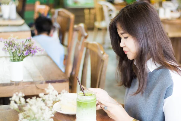 Frauen Café Für Freizeit Und Erholung Portrait Hipster Frauen — Stockfoto