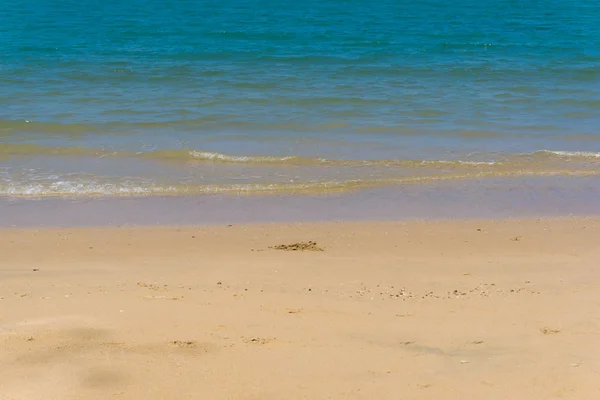 Fala lato morze na określenie plaży relaxtion krajobraz — Zdjęcie stockowe