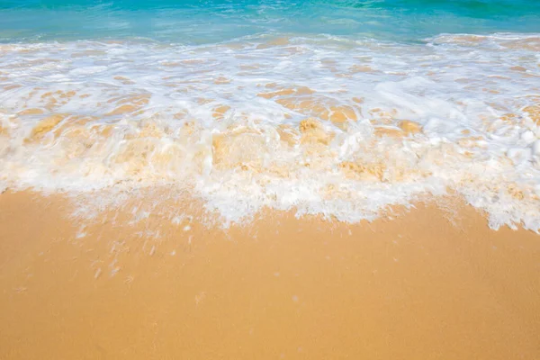 Mer vague plage vacances d'été fond — Photo