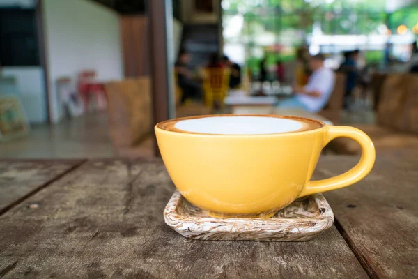 Arôme chaud café boisson latte tasse — Photo