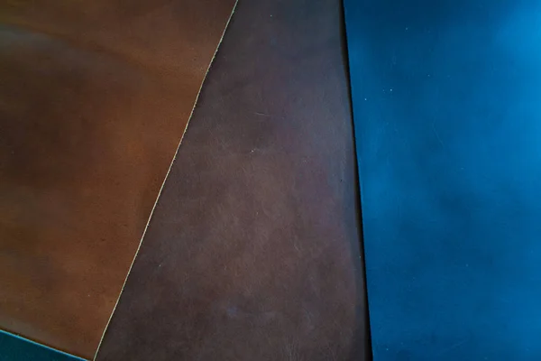 Renkli Hakiki Deri Kaplama Arka Plan Sebze Bronzlaştırıcı Deri — Stok fotoğraf