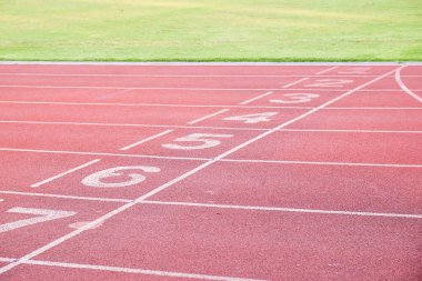 Rnuning Lane spor konseptinde numara