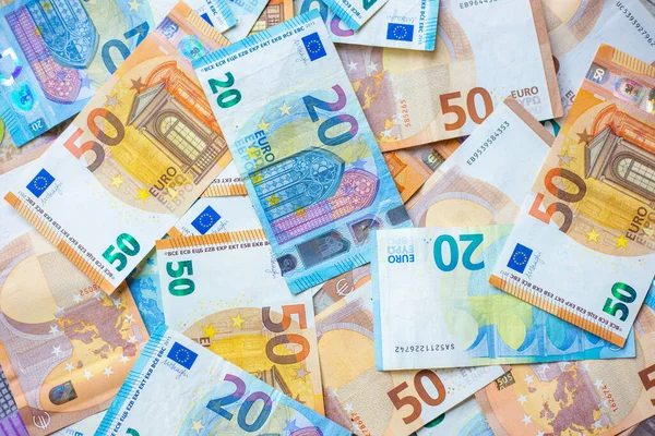 Euro Money Value Euro Close Concetto Finanziario — Foto Stock