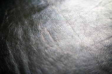 Geniune koyu siyah deri dokusu, sebze yanığı deri.