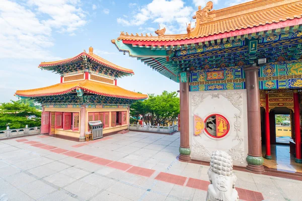 Chinese Temple Style Buddhist Religion Bangkok Thailand — Stock Photo, Image