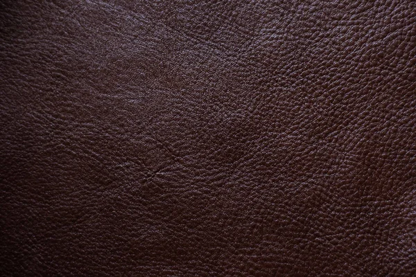 Brown genuine full grain leather texture raw background