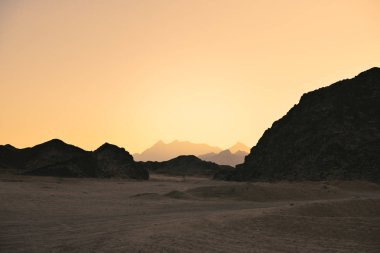 renkli görüntü manzara Arap çöl