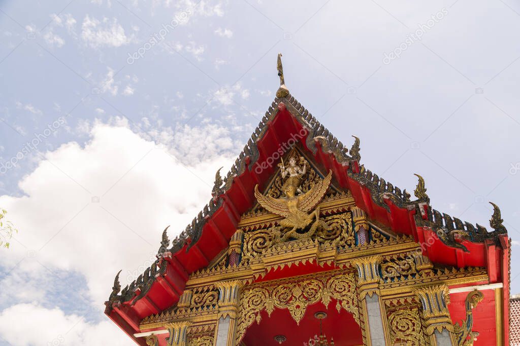 WAT CHAITHARAM or Wat Chalong TEMPLE in Phuket, Thailand, Asia