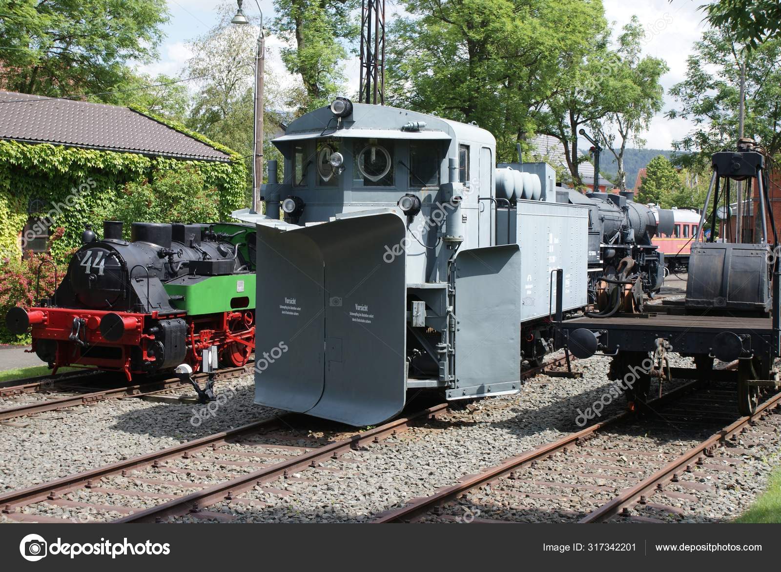 Snow Blower German Steam Museum Ddm Neuenmarkt Wirsberg