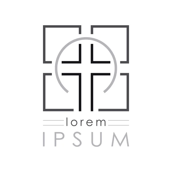 Logo çapraz. Hıristiyan sembolleri
