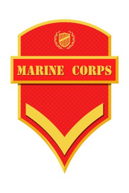 Askeri rütbe ve nişanlar. Çizgili ve köşeli çift ayraçları ordusunun