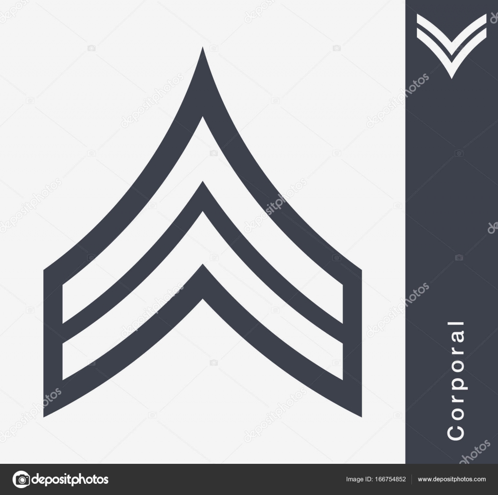 Ranuras militares e insignias. Rayas y Chevrones del Ejército Vector de  stock #166754852 de ©Simeon.VD, image size:1024x1016