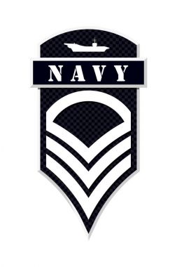 Askeri rütbe ve nişanlar. Çizgili ve köşeli çift ayraçları ordusunun