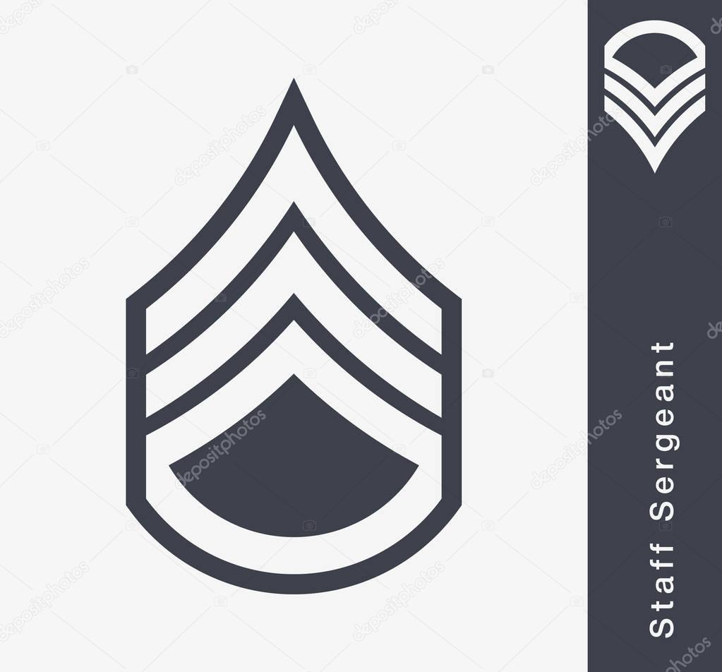 Military Ranks and Insignia. Stripes and Chevrons of Army