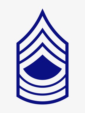 Askeri rütbe ve nişanlar. Çizgili ve köşeli çift ayraçları ordusunun