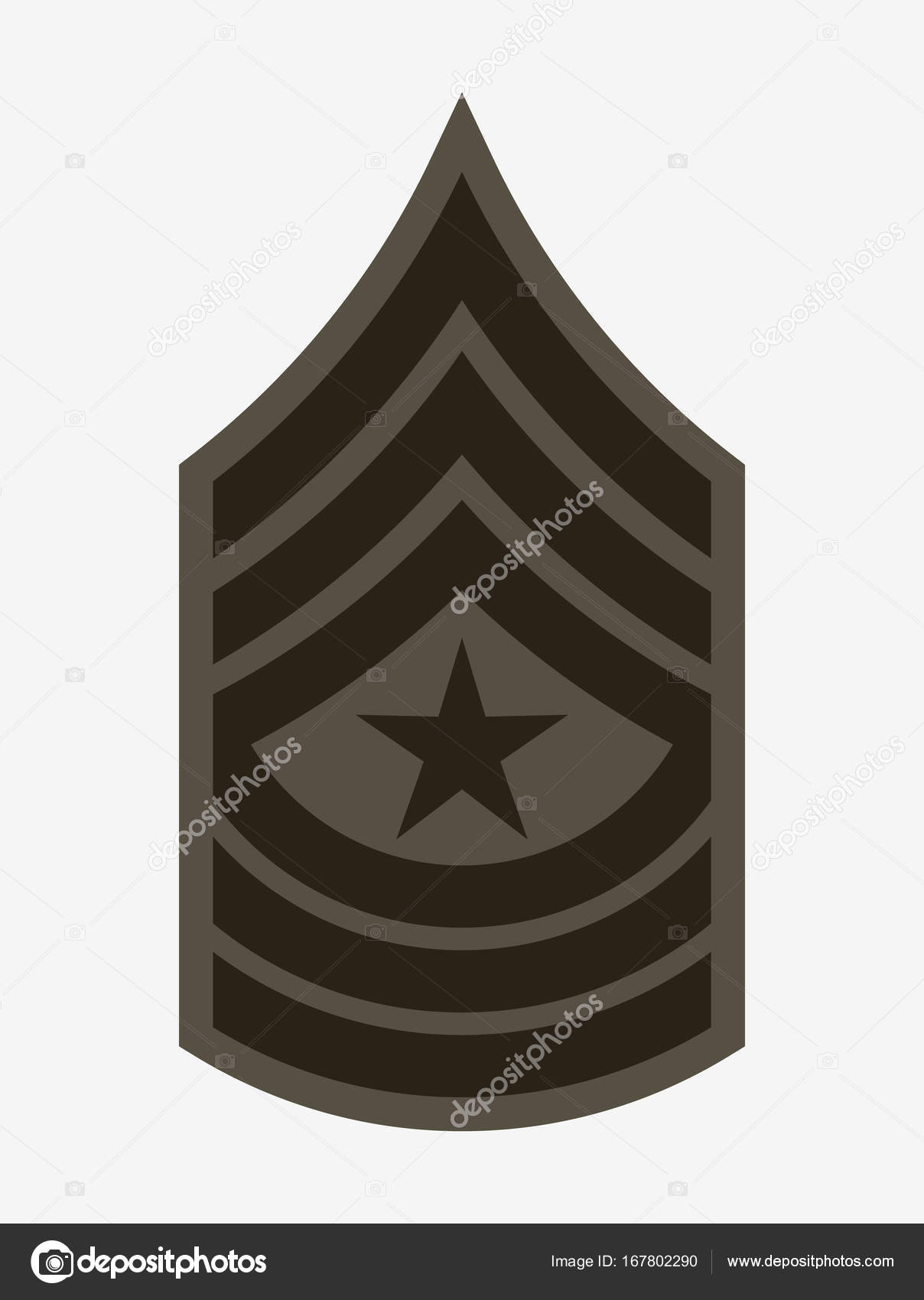 Military Ranks And Insignia. Stripes And Chevrons Of Army Stock Vector  Image By ©Simeon.vd #167802290